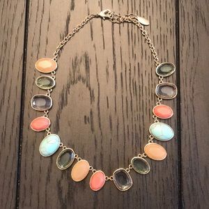 Loft gold choker necklace